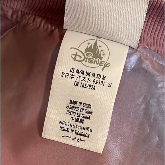 NWT Walt Disney World 50th Anniv EARidescent Pink Windbreaker Mickey Jacket - Picture 12 of 14